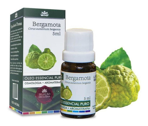 Óleo Essencial Bergamota 5ml - Wnf