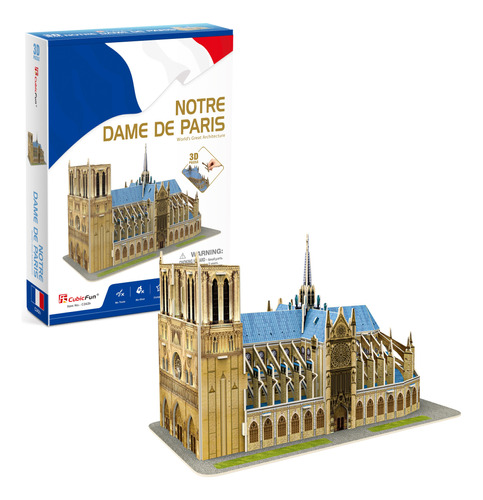 Rompecabeza 3p Notre Dame De Paris