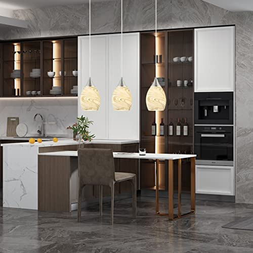 Lámpara Colgante Glassland, Minilámpara Colgante De 1 Luz En