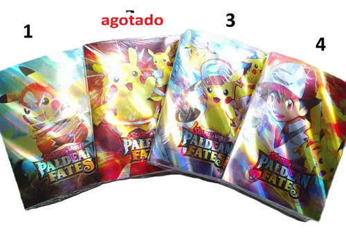 Album Cartas Pokemon Original Para 240 Cartas - 4 Modelos