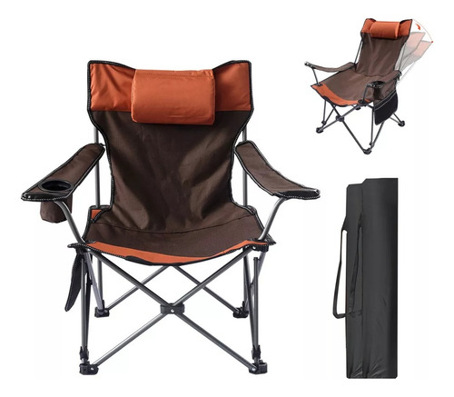 Silla Plegable Camping Playa Pesca Y Exteriores Portatil