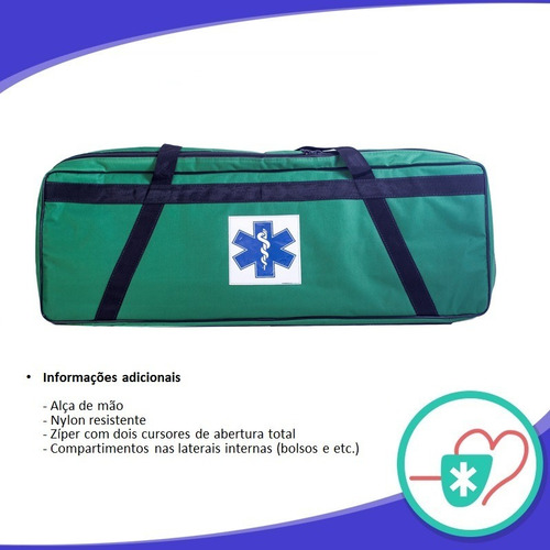 Mala Trauma Para Resgate Cor Verde