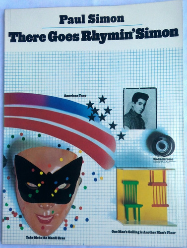 Songbook Paul Simon - There Goes Rhymin' Simon (raríssimo)