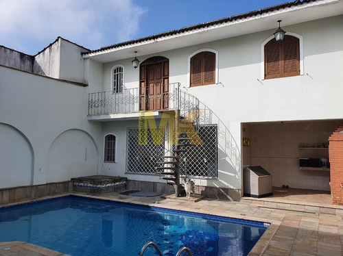 Imagem 1 de 27 de Sobrado Com 04 Dormitórios Com Piscina Na Vila Zelina Sp - 1083