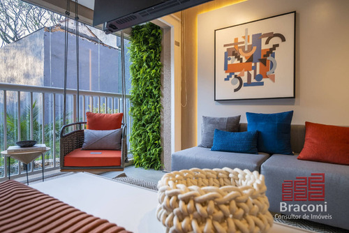 Imagem 2 de 15 de Mobi One Liberdade - Studio A Venda E Apartamento 1 Dorm Próximo Ao Metrô - 7012