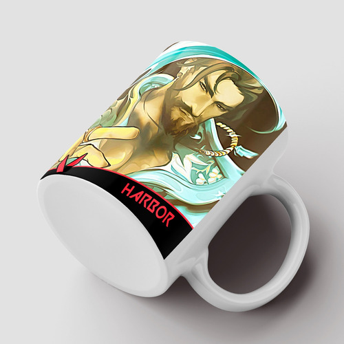 Caneca Harbor Valorant Com Nick Personalizado