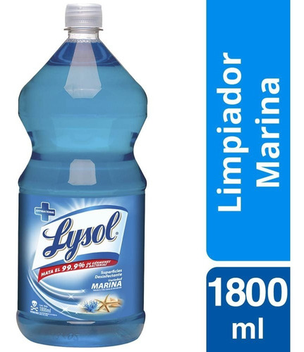 Lysol Limpia Piso Marina 1800ml