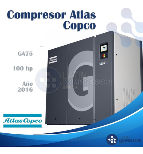 Venta De Compresores De Tornillos Atlas Copco 