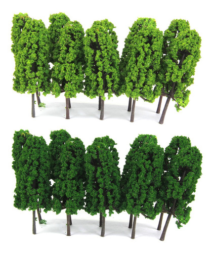 10 rebanadas multi scale use modelo árboles tren ferroviario paisaje verde