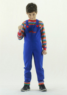 camisa do chucky listrada