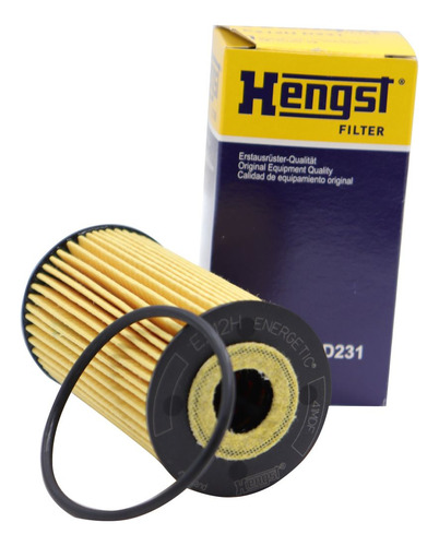 Filtro De Óleo Hengst E212h D231 Nissan Frontier - Cód.11246