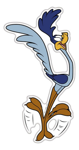 Looney Tunes Road Runner Character Car Decal Dome/multi...