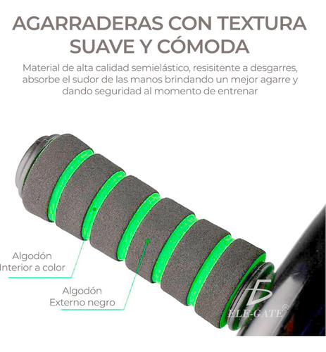Rueda P Abdominales Ejercicio Gymnasio Llanta Rodillo Dep.07