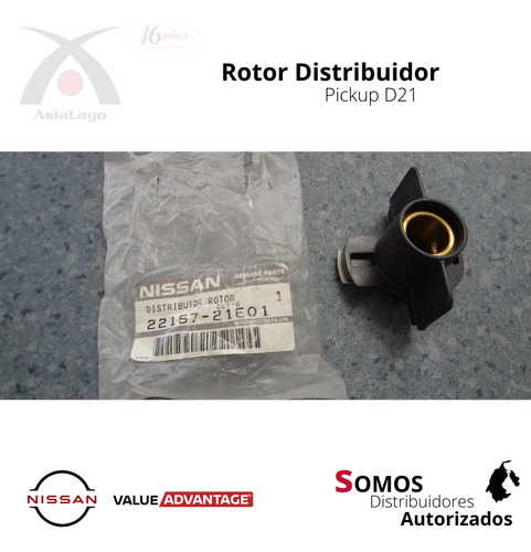 Rotor De Distribuidor Nissan Pickup D21 Modelo Viejo