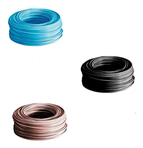 Pack Cable 1.5mm Celeste + Marron + Negro  X100mts Prysmian