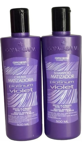 Pack Shampoo Y Crema Marizador 500ml Copagabana Cabello
