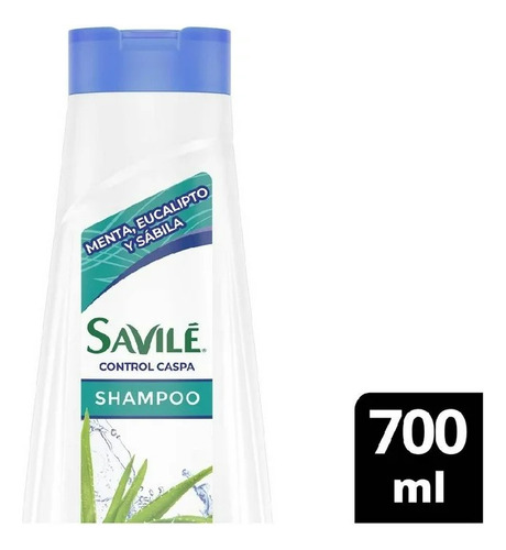 4 Pza Shampoo Savilé Menta Y Eucalipto 700 Ml