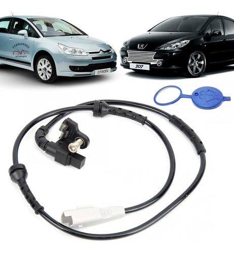 Sensor Abs Traseiro Direito Esquerdo Peugeot 308 9665386880