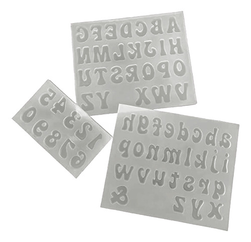 A Clearly Moldea Silicona Para Letras Inversas Pequeñas De R