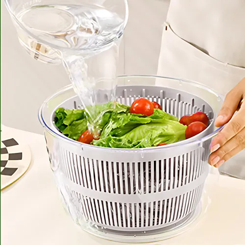 Nuevo Lavadora De Ensaladas De Frutas Y Verduras Con Cuenco