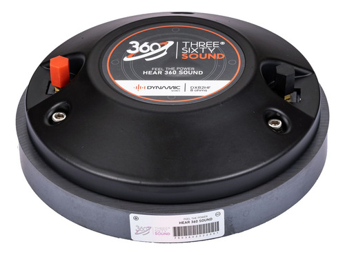 Powerkit 2 Bocinas Dx12nmb351 + 1 Driver Dx82hf 360 Sound Color Negro