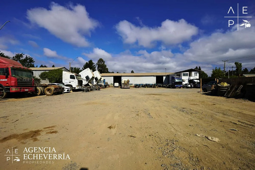 Terreno Semi Industrial 3500 M2 Oficinas Y Galpón Placilla