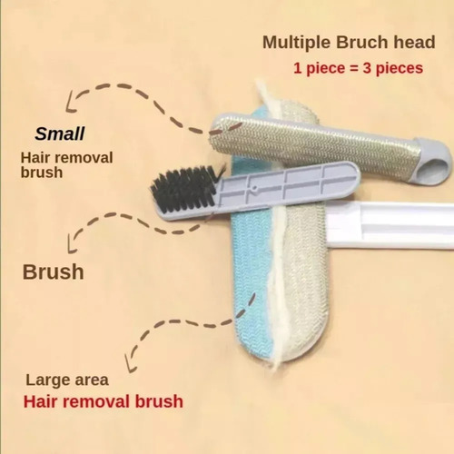 Cepillo Removedor De Pelo Multiusos Para Mascotas Rodo Clear