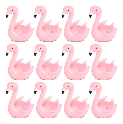 Lenwen 12 Piezas Cáncer De Mama Flamingo Patitos De Goma Min