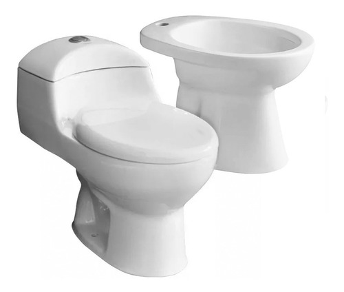 Combo Inodoro One Piece Prunus Bidet Andina Ferrum 1a Cs9225