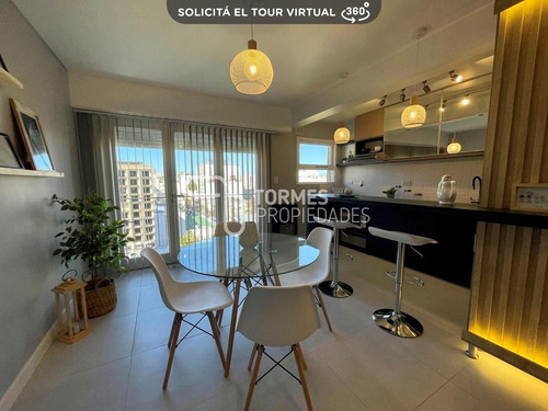 Imagen 1 de 30 de Tour Virtual Departamento Venta 2 Ambientes Reciclado Con Balcón Corrido ~ Macrocentro Mar Del Plata
