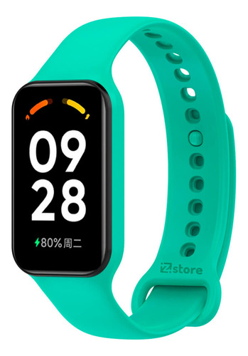 Correa Compatible Con Redmi Band 2 Verde Esmeralda