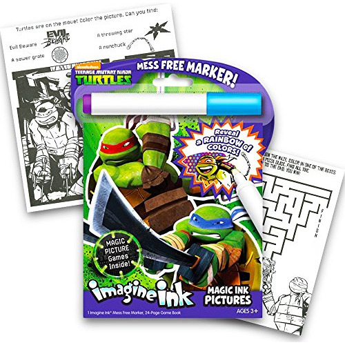 Bendon 17915 Teenage Mutant Ninja Turtles Imagine Ink Magi