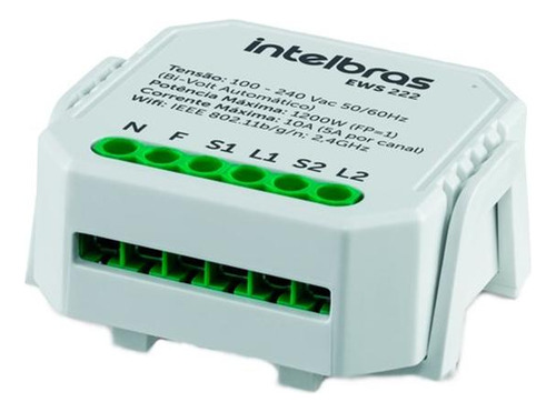 Interruptor Controlador De Cargas Inteligente Intelbras Wifi