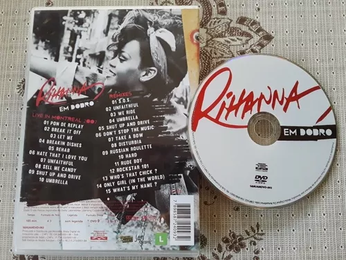 Dvd rihanna em dobro live in montreal 2007 + remixes - Jam Records