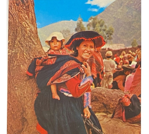 Antigua Postal, Nativo, Año 1983, Cusco, Foto, Perú, 3p35