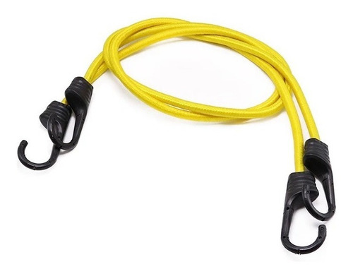 Imagen 3 de 10 de Set 30 Pzs Cordones Elástico Con Gancho Metal Bungees Cuerda
