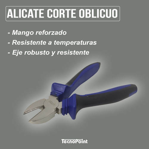 Alicate Corte Oblicuo 5 Pulgadas 140mm Cromo Vanadio Rawa