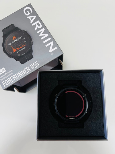 Garmin Forerunner 955 Solar Preto Milanese Preto (Usado)
