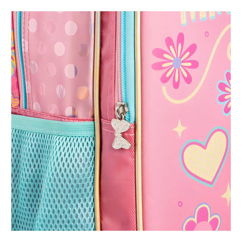 Mochila Escolar Primaria Minnie Mouse Ruz
