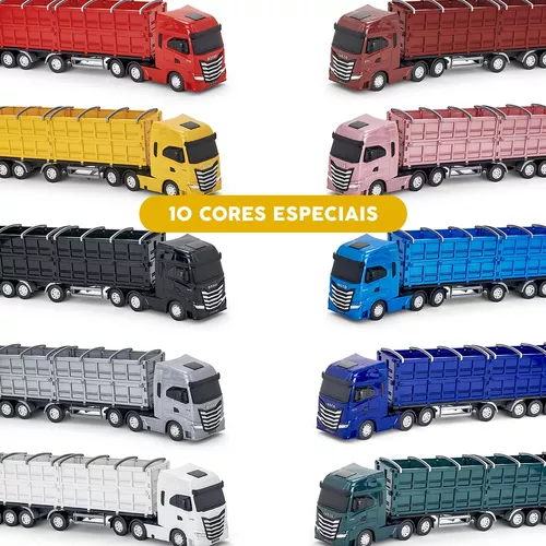 Caminhão Miniatura Iveco Carreta Graneleiro S-way Lançamento