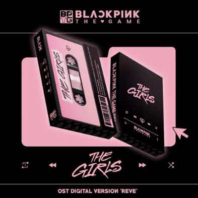 Blackpink The Game Ost The Girls Digital Ver. Black + Pob