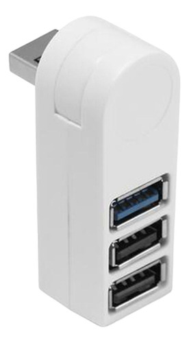 3 Puertos Mini Usb 3.0 Hub Piezas De Repuesto Blanco