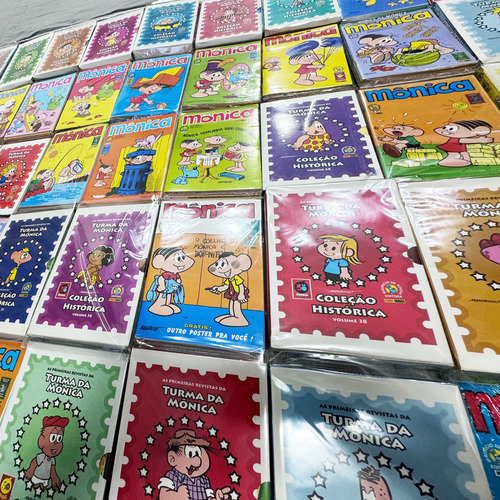Turma Da Mônica Coleção Histórica (coleção Completa Com 50 Boxes - Sendo 23 Lacrados)