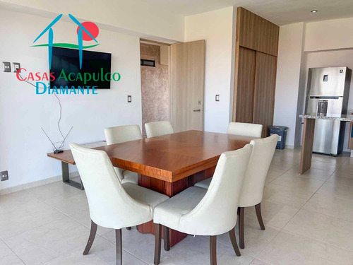 Cad Altamar Victory 402. ¡confort Y Estilo En Acapulco Diamante! Departamento Con Terraza Y Vista A Las Áreas Comunes