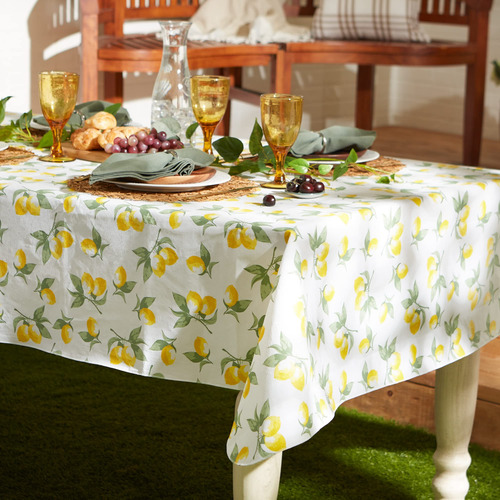 Mantel Rectangular De Vinilo 152 X 213 Cm Para Interiores Y