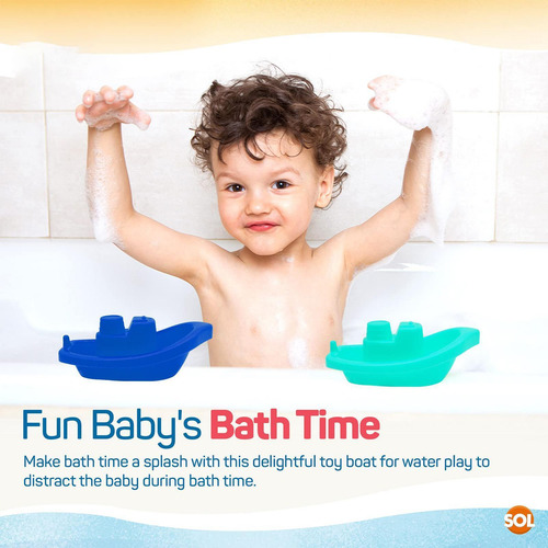 Barco De Juguete Para Baño De Bebé Juguetes Apilables Para B