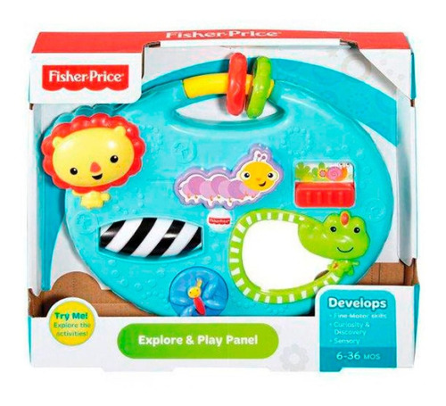 Panel Juega Y Descubre Fisher Price Juguete Bebe Babymovil