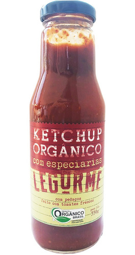 Ketchup Org Com Especiarias 330g