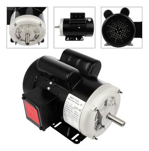 Motor Eléctrico De 3 Hp, Motor Monofásico, 3450 Rpm, ...