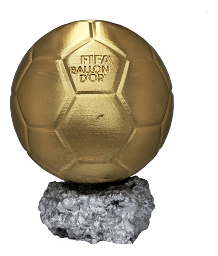 Replica Trofeo Balon De Oro Fifa 15cm De Alto - Impresion 3d